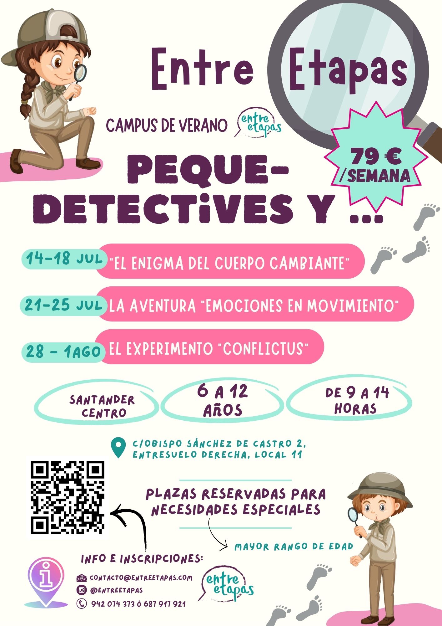 Campus de Verano en Santander Entre Etapas